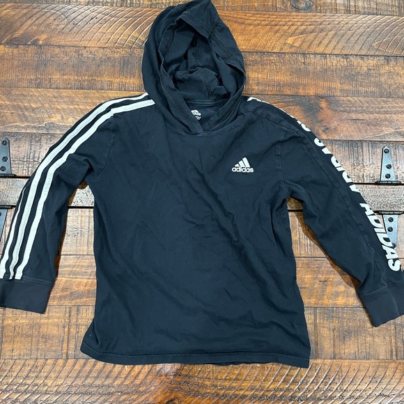 adidas Other - Adidas Kids Black and White Hoodie